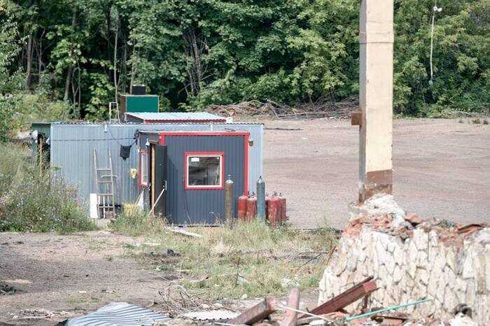 В Уфе у театра «Нур» незаконно вырубили деревья под жилой комплекс